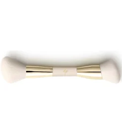 Brocha doble de maquillaje crema y polvo - 01>Diana Piriz Cosmetics Online