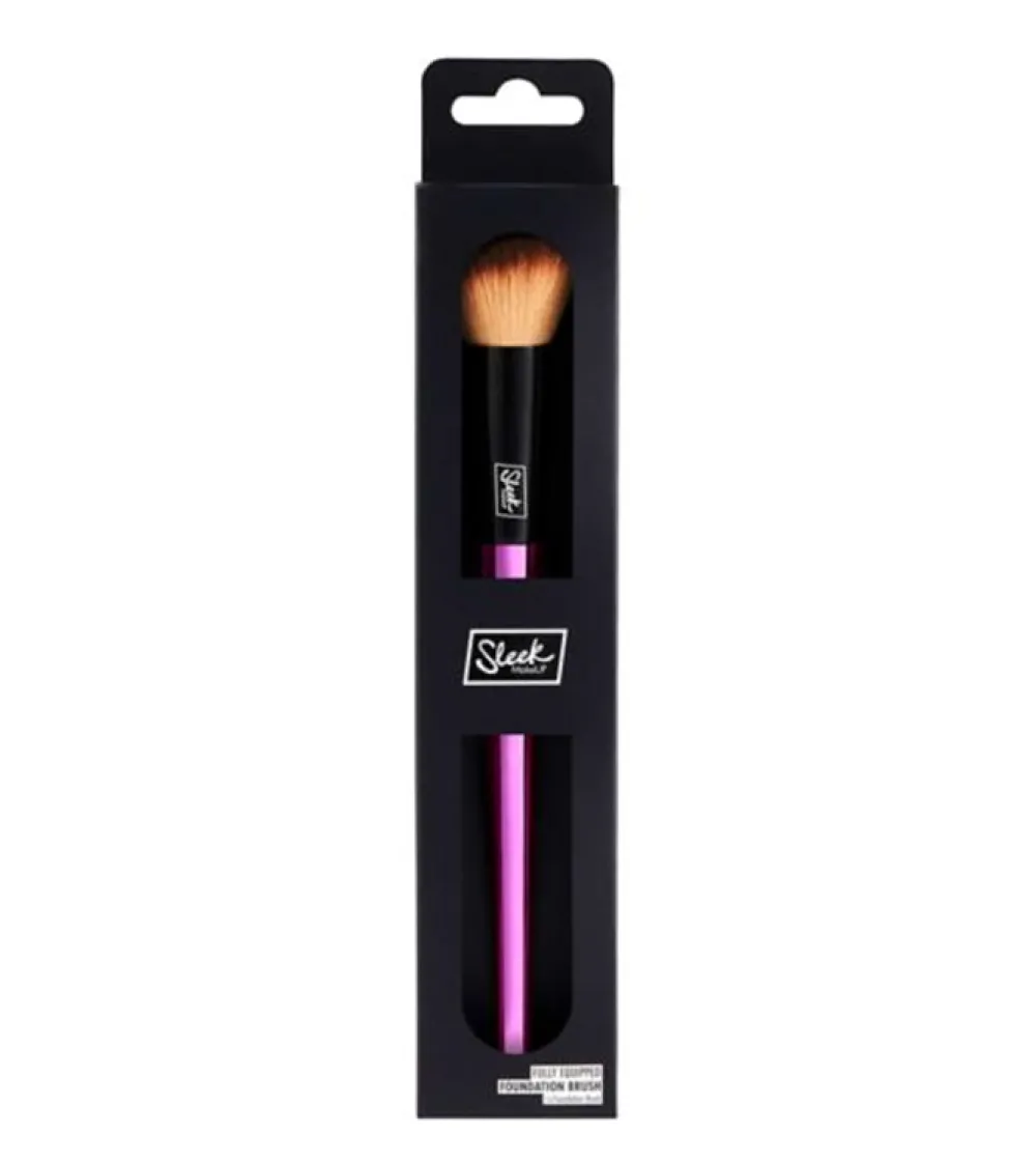 Brocha para base de maquillaje Fully Equipped>Sleek MakeUP Hot