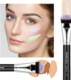 Brocha para base de maquillaje F625><noscript><img width=