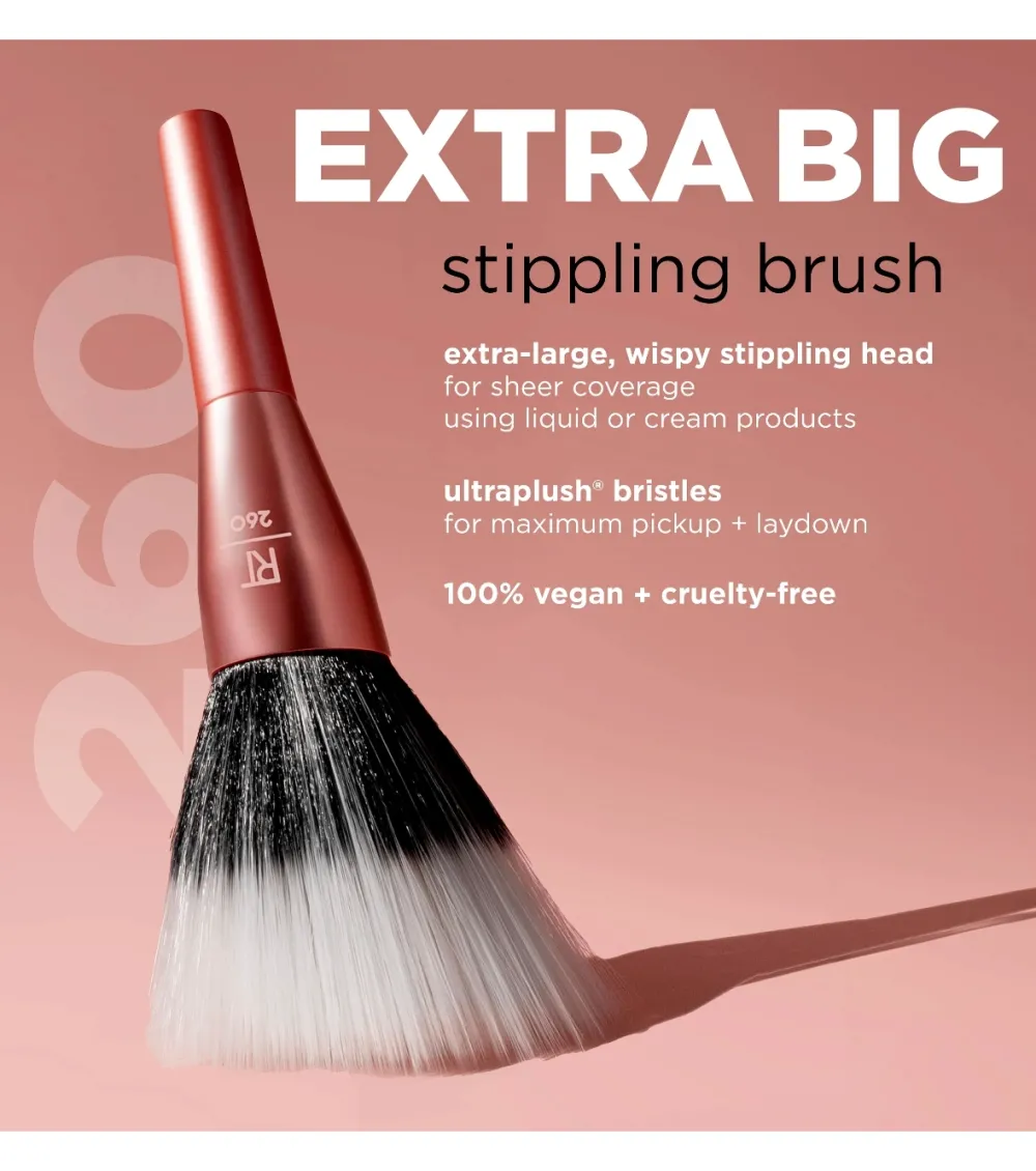 Brocha para base de maquillaje Extra Big Stippling Brush - 260>Real Techniques New