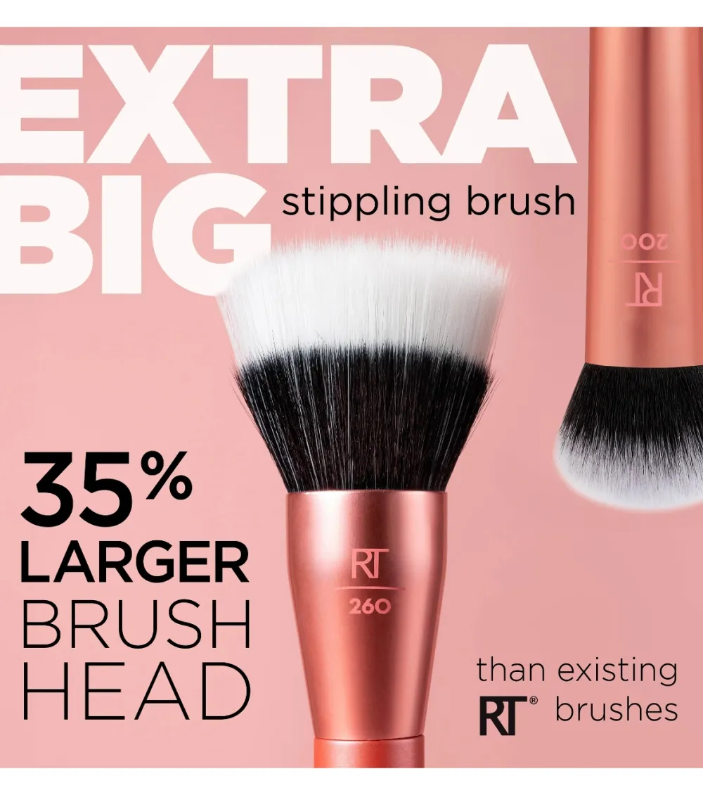 Brocha para base de maquillaje Extra Big Stippling Brush - 260>Real Techniques New