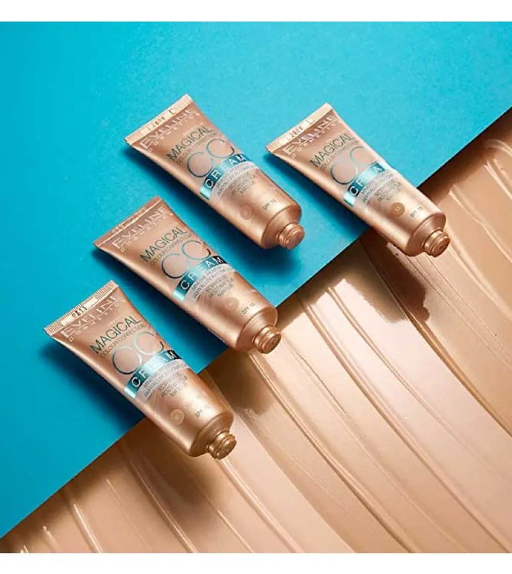 CC Cream Magical colour correction SPF15 - 52: Medium beige>Eveline Cosmetics Online