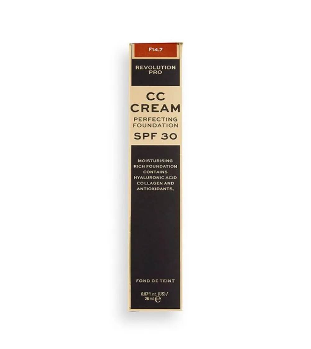 CC Cream Perfecting Foundation SPF 30 - F14.7>Revolution Pro Best