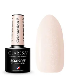 *Celebration* - Esmalte semipermanente Soak off - 08>Claresa Hot