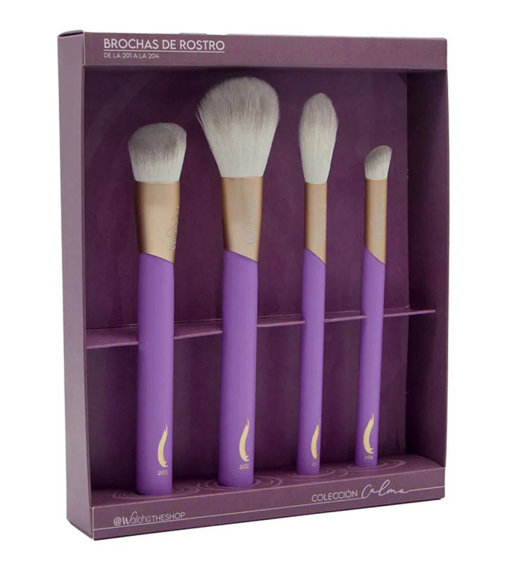 *Colección calma* - Set de brochas de rostro>Wailoha Discount