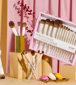 *Collection II* - Set de brochas con caja - Light Gray>Jessup Beauty New