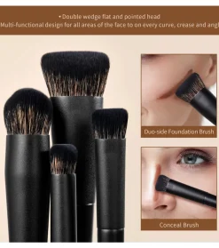 *Collection III* - Set de brochas con caja - Elegant Black><noscript><img width=