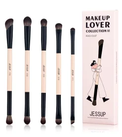 *Collection VI* - Set de 5 brochas - Peach Dust>Jessup Beauty Hot