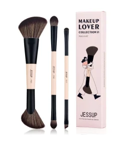 *Collection VI* - Set de 3 brochas - Peach Dust>Jessup Beauty Clearance