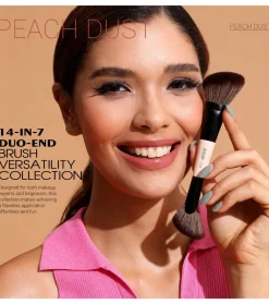 *Collection VI* - Set de 3 brochas - Peach Dust>Jessup Beauty Clearance