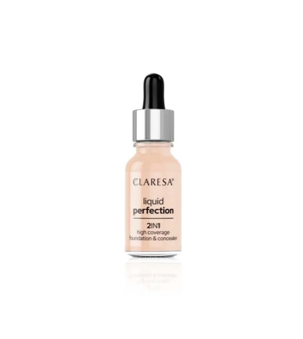 Corrector y base de maquillaje 2 en 1 - 102: Warm Medium>Claresa Online