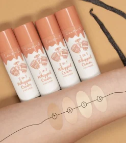 *Cozy Feeling* - Base de maquillaje y corrector 2 in 1 Whipped Cream - 01: Porcelain>Lovely Discount