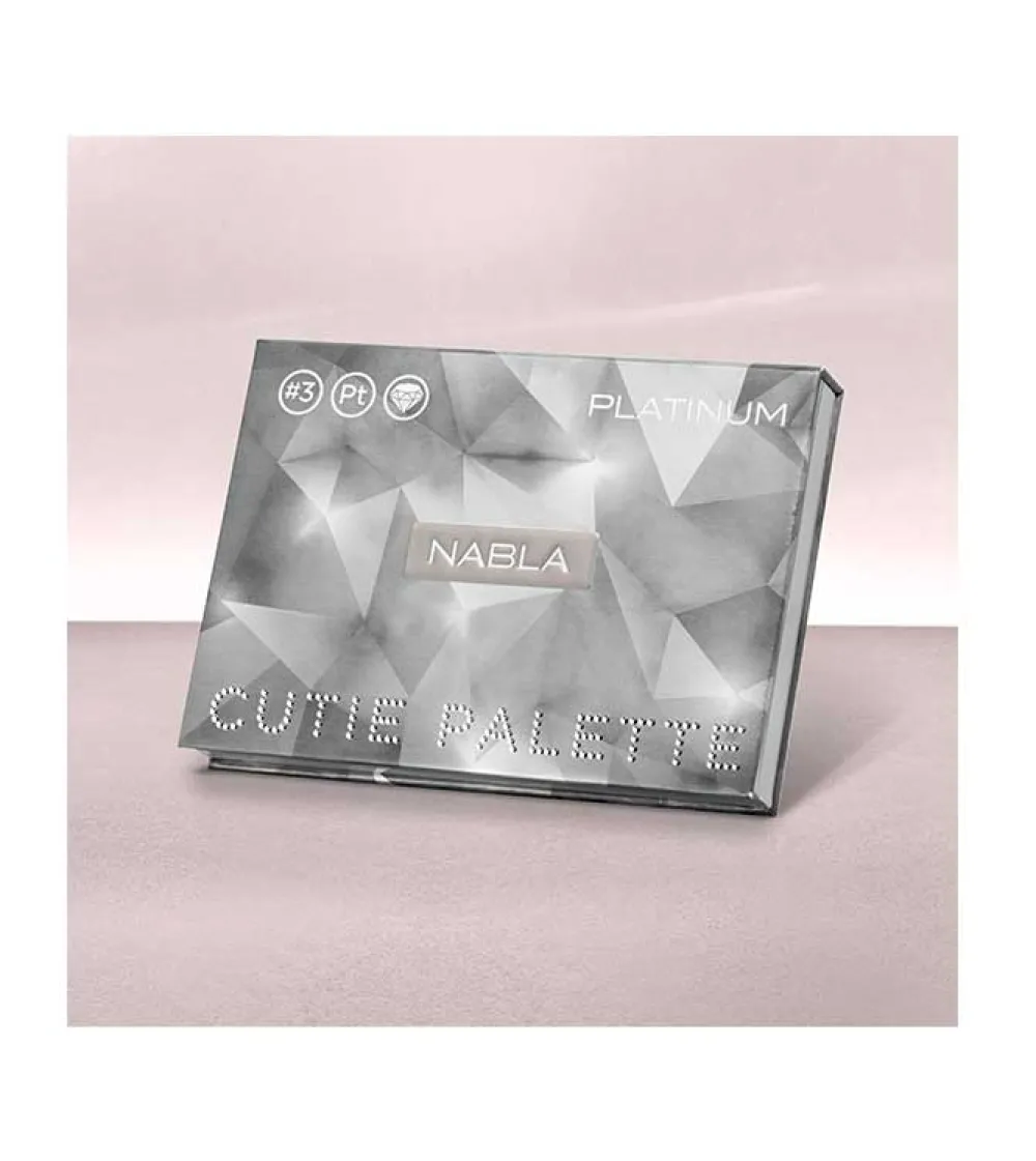 *Cutie Collection* - Paleta de sombras de ojos Cutie Palette - Platinum>Nabla Sale