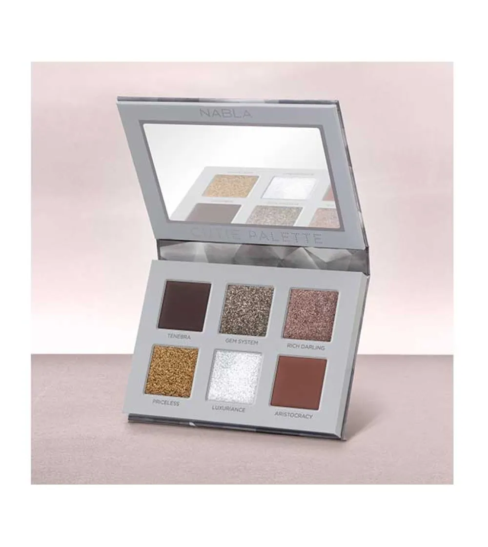 *Cutie Collection* - Paleta de sombras de ojos Cutie Palette - Platinum>Nabla Sale
