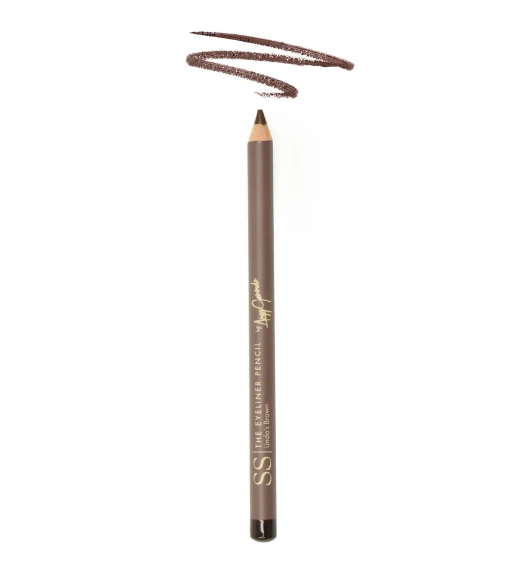 Delineador de ojos en lápiz Angy Garrido - Linda´s Brown>Double S Beauty Hot