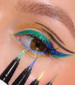 Delineador de ojos líquido metálico Euphoria - Green><noscript><img width=