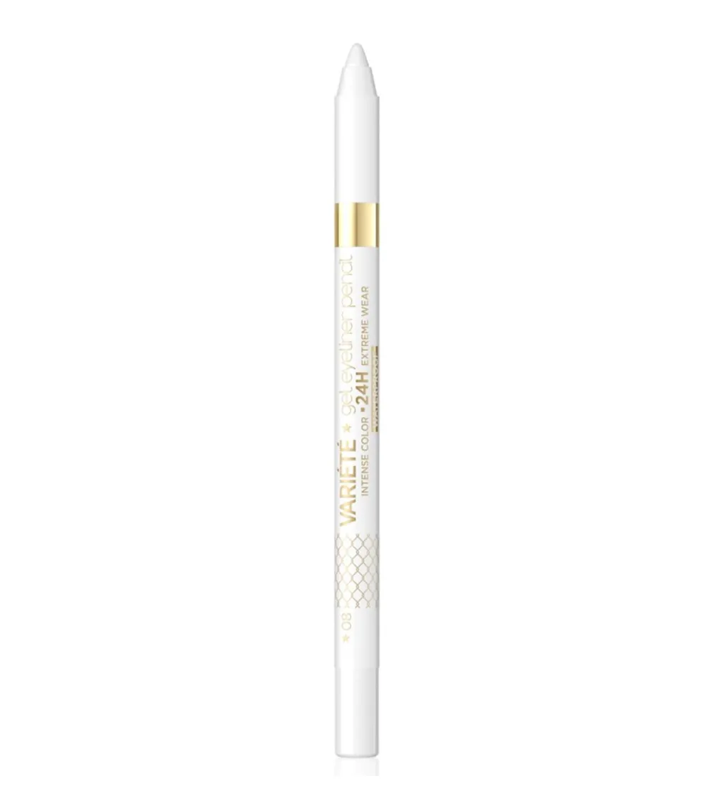 Delineador de ojos Variété Gel Eyeliner - 08: White>Eveline Cosmetics New