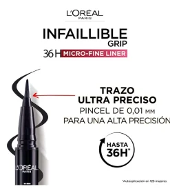 Delineador líquido Infallible Grip 36h Micro fine Brush - 05: Sage Green><noscript><img width=