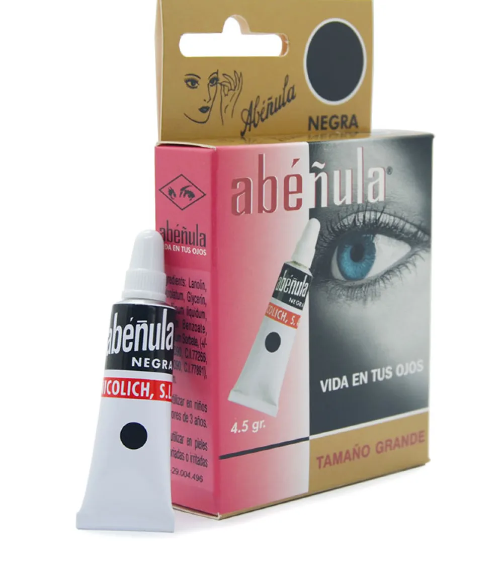 Desmaquillante, delineador y tratamiento para ojos y pestañas 4,5g - Negra>Abéñula New