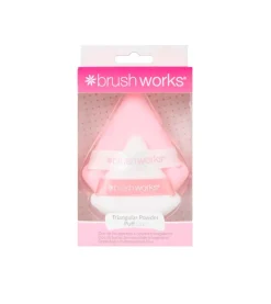 Dúo de borlas de maquillaje triangulares>Brushworks