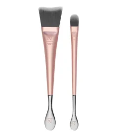Dúo de brochas para rostro y ojos Skincare Brush Duo - 107 + 109>Real Techniques New