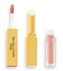 Dúo de labial líquido + bálsamo Supreme Stay 24HR - Cashmere>Revolution Pro Clearance