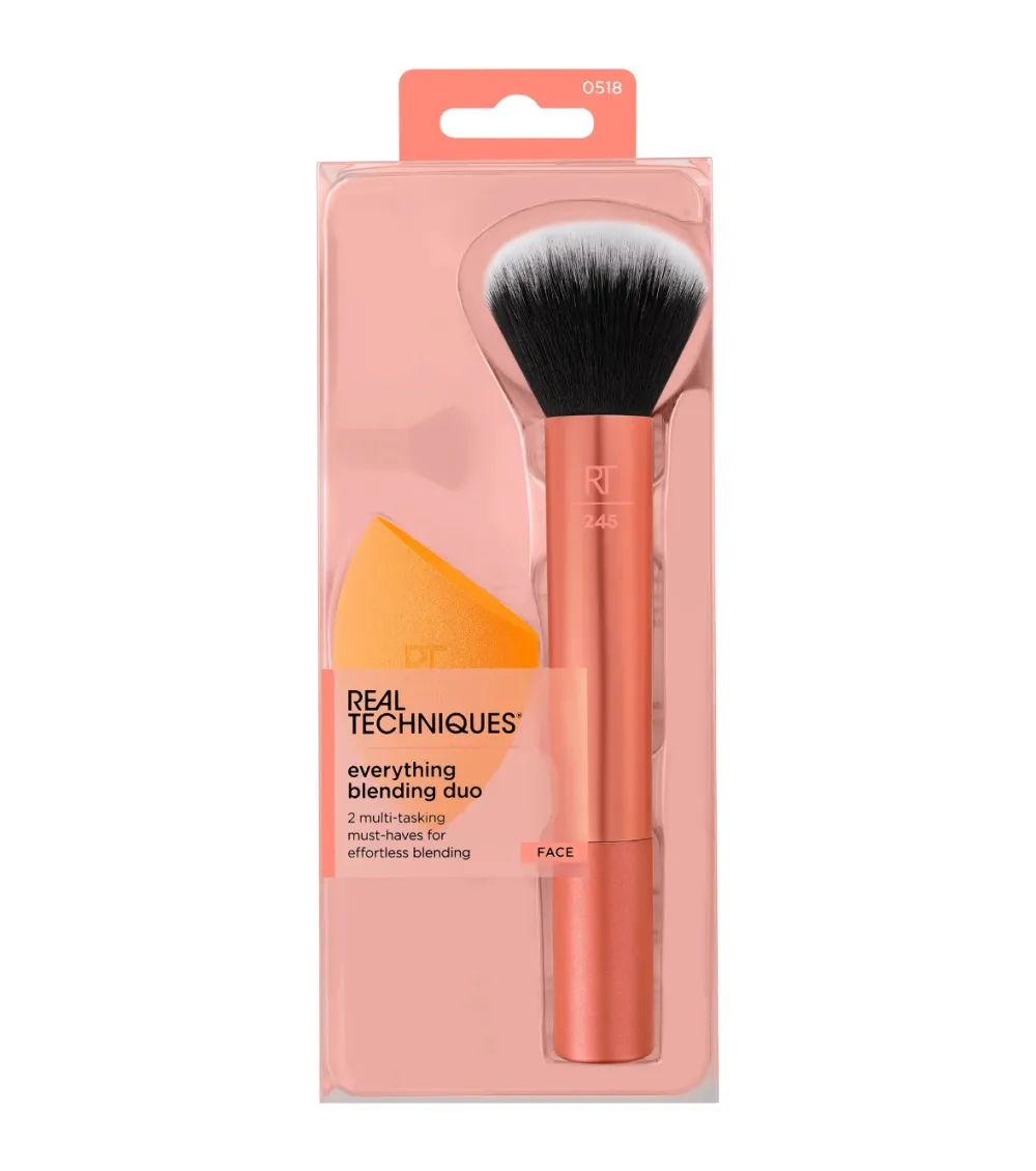 Duo de brocha + esponja Everything Blending>Real Techniques Outlet