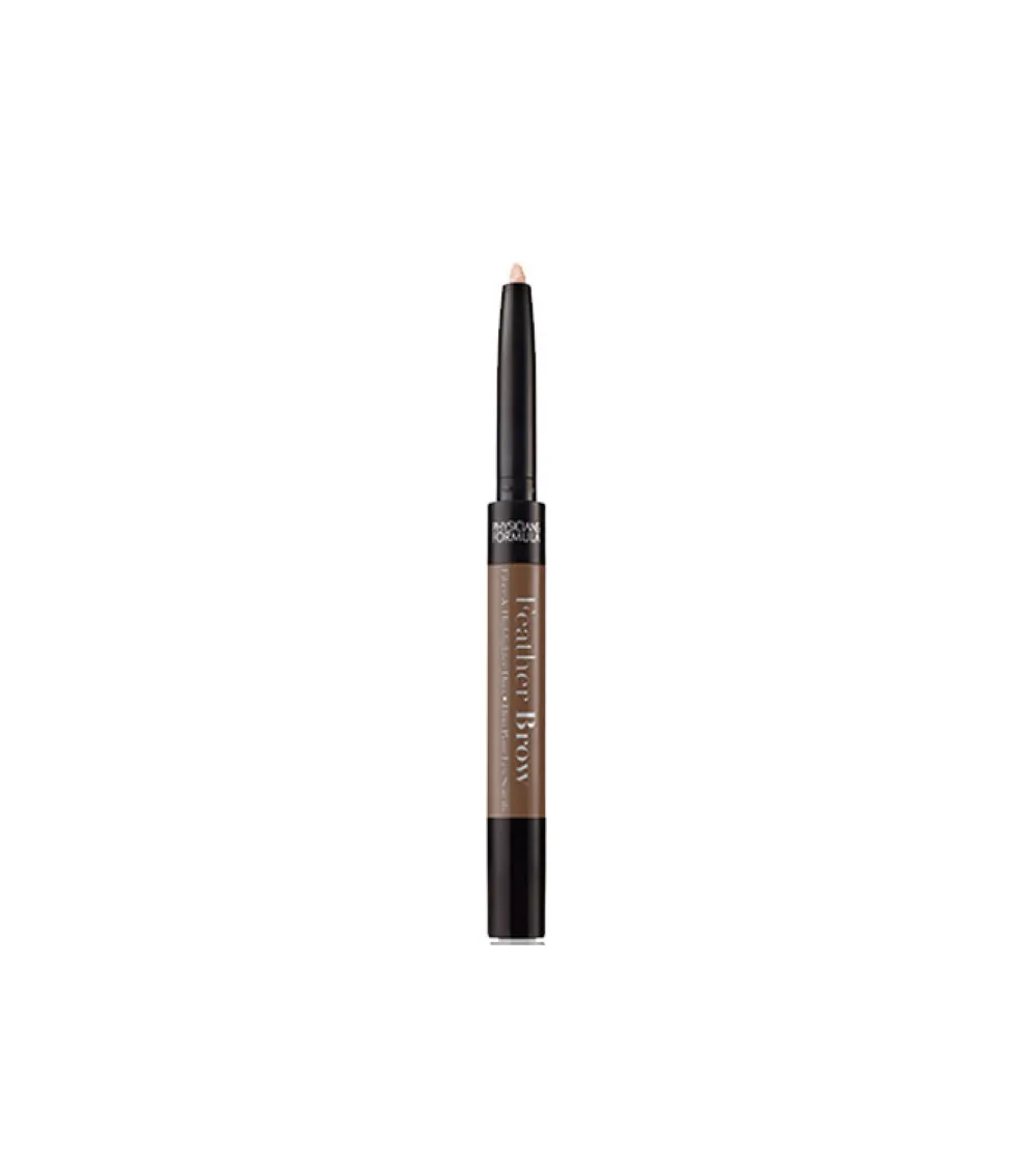 Duo iluminador y fibras para cejas Eye Booster Lash Feather - Brunette>Physicians Formula Hot