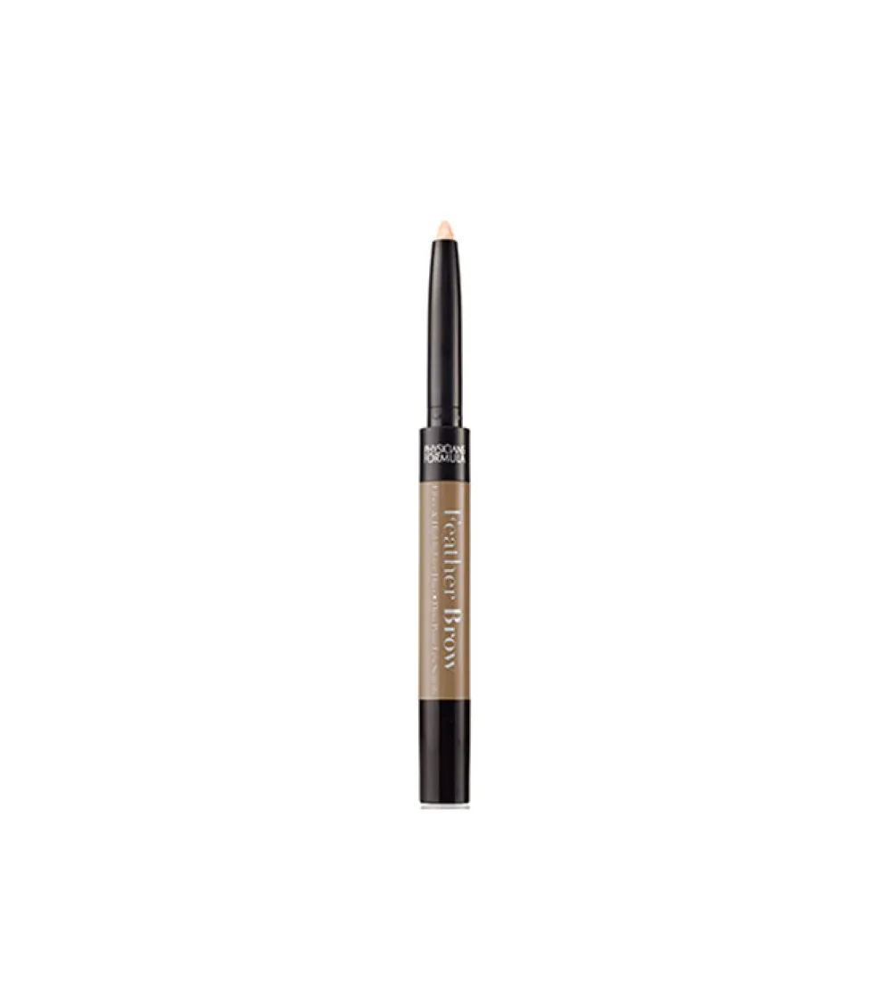 Duo iluminador y fibras para cejas Eye Booster Lash Feather - Light Brown>Physicians Formula