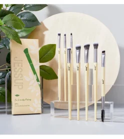 *Eco-Friendly Makeup* - Set de pinceles 8 piezas - T328: Burlywood>Jessup Beauty Discount