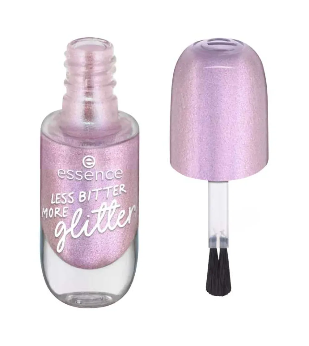 Esmalte de uñas Gel Nail Colour - 058: Less Bitter More Glitter>essence Clearance