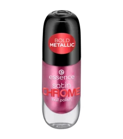 Esmalte de uñas Satin Chrome - 03: Meta Maroon>essence Hot
