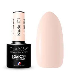 Esmalte semipermanente Soak off - 101: Nude>Claresa Outlet