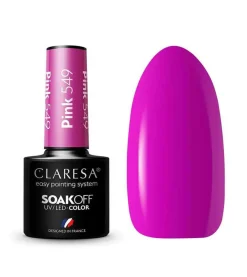 Esmalte semipermanente Soak off - 549: Pink>Claresa Clearance