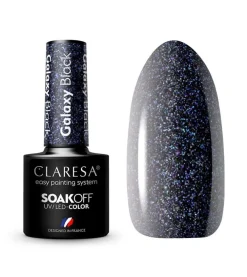 Esmalte semipermanente Soak off - Galaxy Black>Claresa Discount