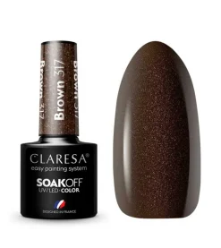 Esmalte semipermanente Soak off - 317: Brown>Claresa Best