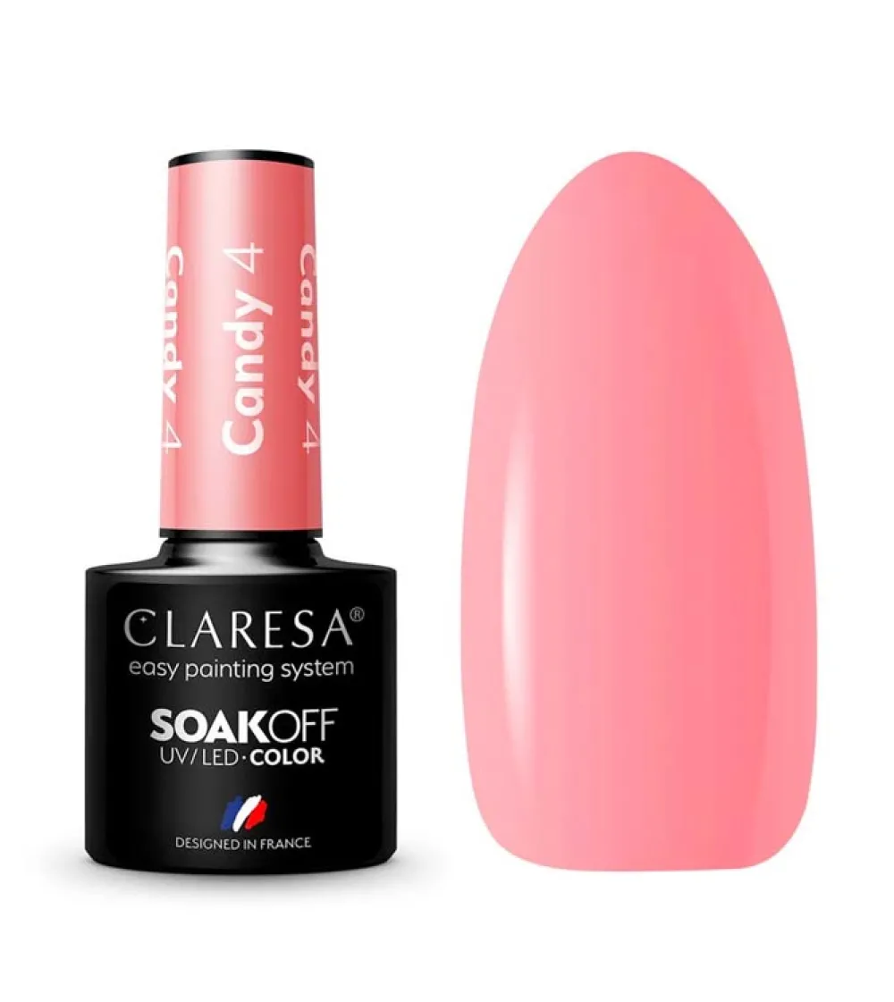 Esmalte semipermanente Soak off - 4: Candy>Claresa Clearance