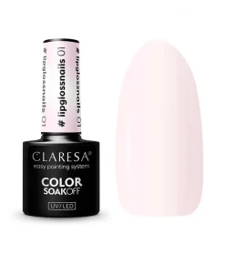 Esmalte semipermanente Soak off - 01: Lip Gloss Nail>Claresa Online