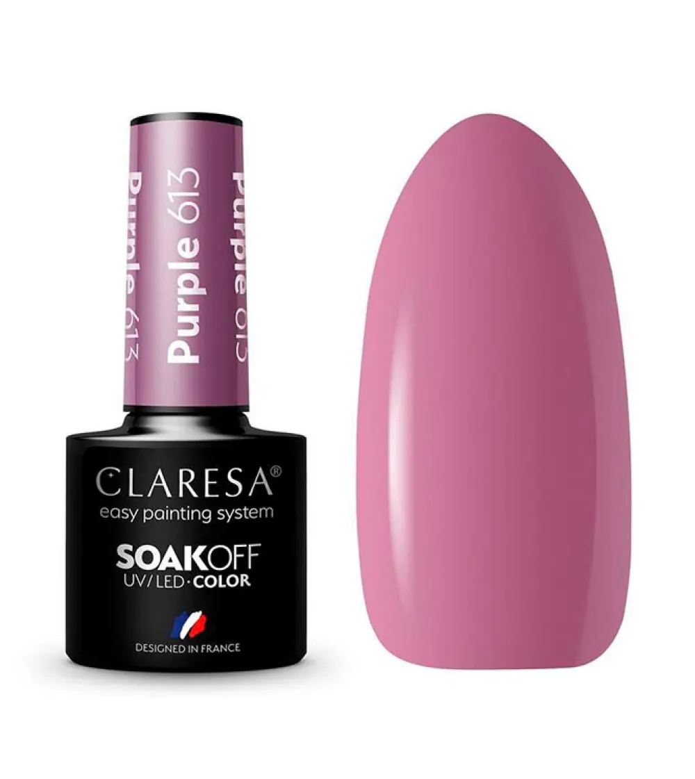 Esmalte semipermanente Soak off - 613: Purple>Claresa Discount