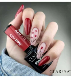 Esmalte semipermanente Soak off - 425: Red>Claresa Discount