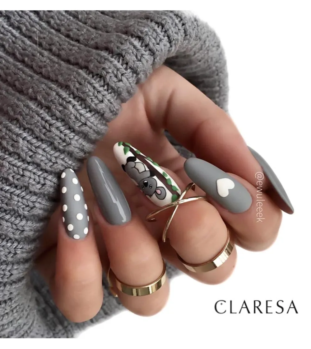 Esmalte semipermanente Soak off - 206: Gray>Claresa Clearance
