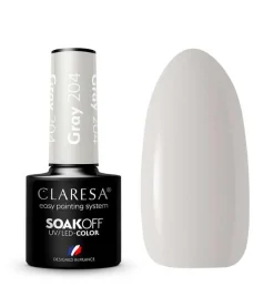 Esmalte semipermanente Soak off - 204: Gray>Claresa Sale