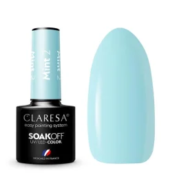 Esmalte semipermanente Soak off - 02: Mint>Claresa Discount