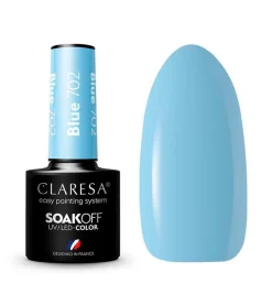 Esmalte semipermanente Soak off - 702: Blue>Claresa Clearance