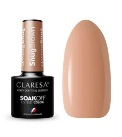 Esmalte semipermanente Soak off - Snug Brown>Claresa Discount