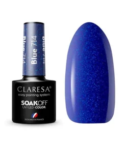 Esmalte semipermanente Soak off - 714: Blue>Claresa Best