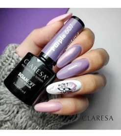 Esmalte semipermanente Soak off - 607: Purple>Claresa Sale