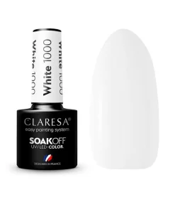 Esmalte semipermanente Soak off - 1000: White>Claresa Hot