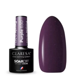 Esmalte semipermanente Soak off - 630: Purple>Claresa New