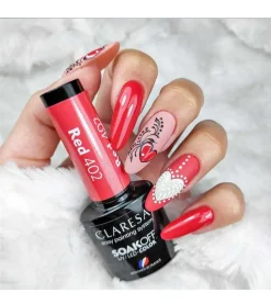 Esmalte semipermanente Soak off - 402: Red>Claresa Hot